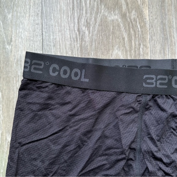 NWT 32 Degree’s Men’s Cool Active Mesh Boxer Brief Size XL Black - Picture 3 of 6